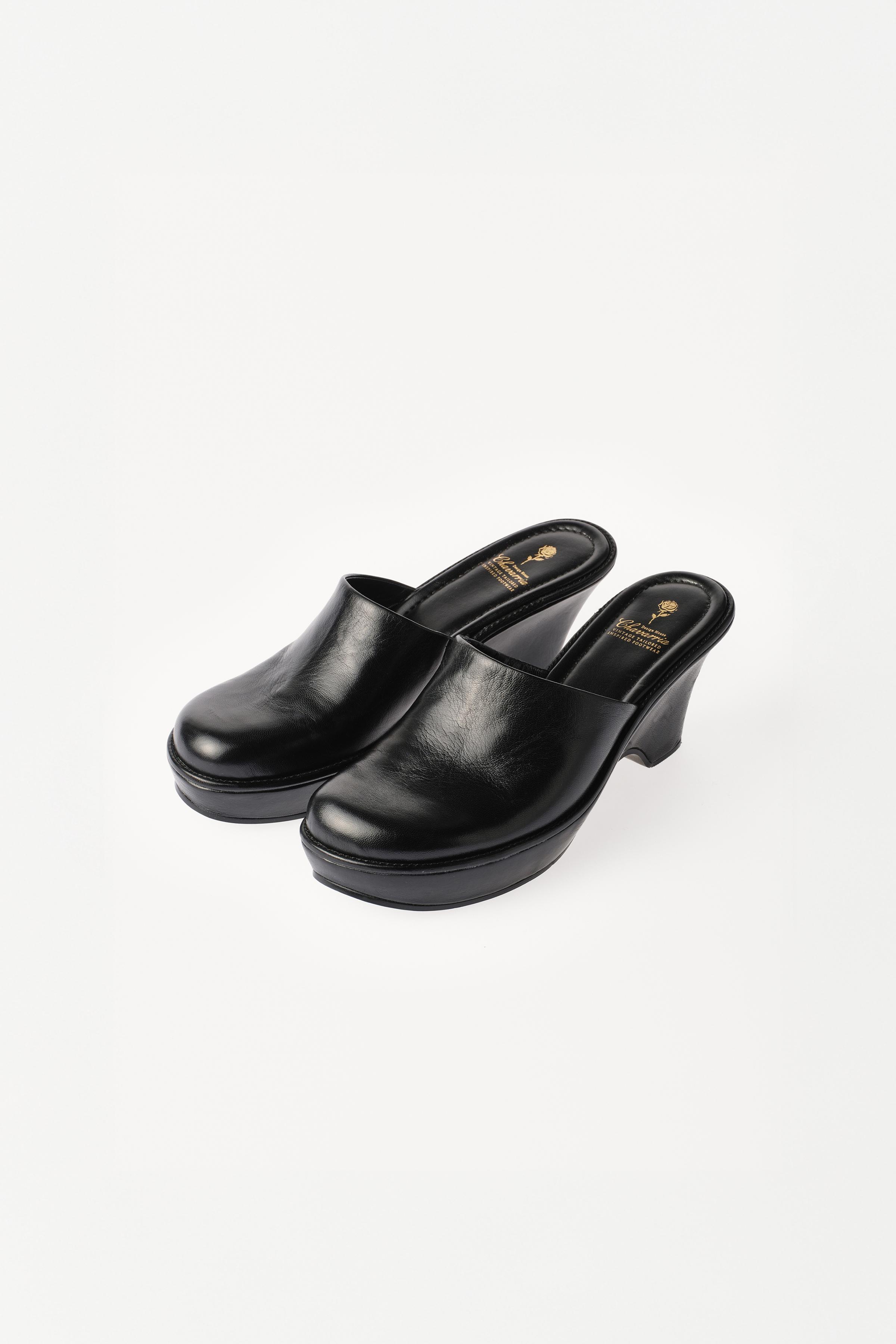 WILLY CHAVARRIA X ZARA LEATHER CLOGS